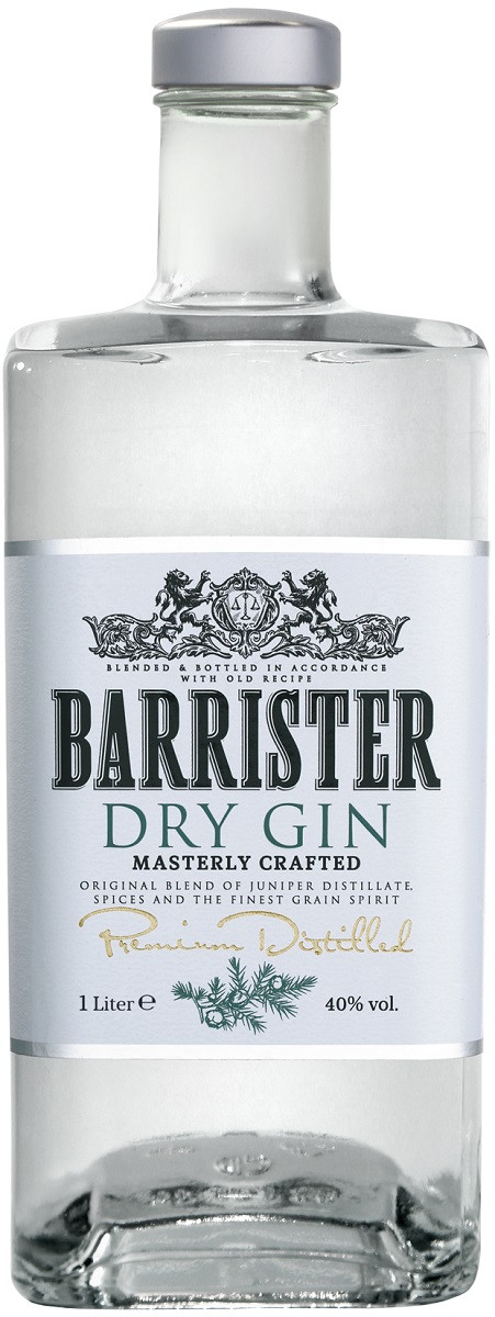 Изображение товара Barrister Dry Gin 0.5 л.