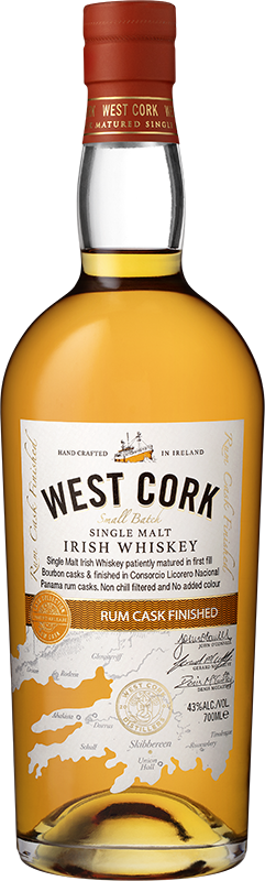 Изображение товара West Cork Single Malt Rum Cask Maritime 0.7 л.