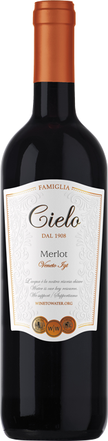 Изображение товара Merlot, Cielo e Terra, Veneto IGT 0.75 л.