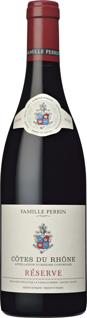 Изображение товара Reserve Cotes du Rhone, Famille Perrin, Cotes du Rhone 0.75 л.