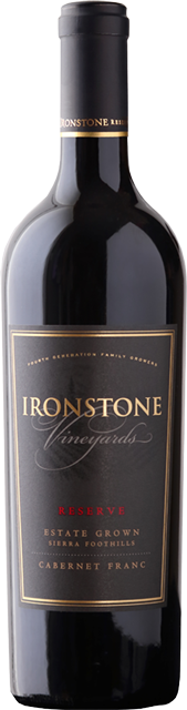 Изображение товара Reserve Cabernet Franc, Ironstone Vineyards 0.75 л.