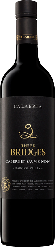 Изображение товара Calabria, Three Bridges Cabernet Sauvignon Barossa Valley 0.75 л.