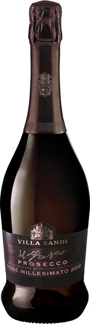 Изображение товара Prosecco, "Il Fresco", Rosé, Millesimato, Villa Sandi Brut  0.75 л.